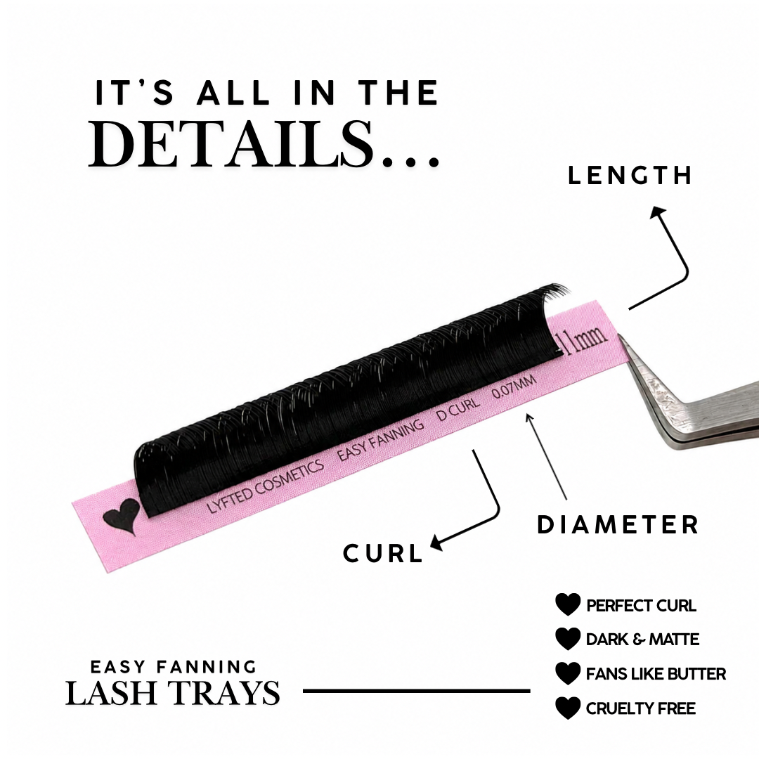 Easy Fan Lash Extensions Tray