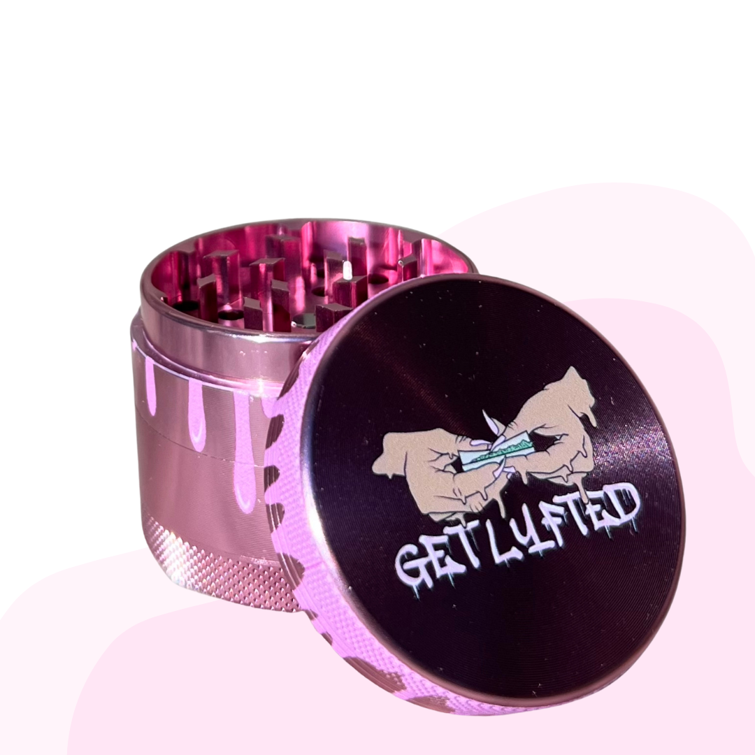 Grinder (Rose Gold with Pink)