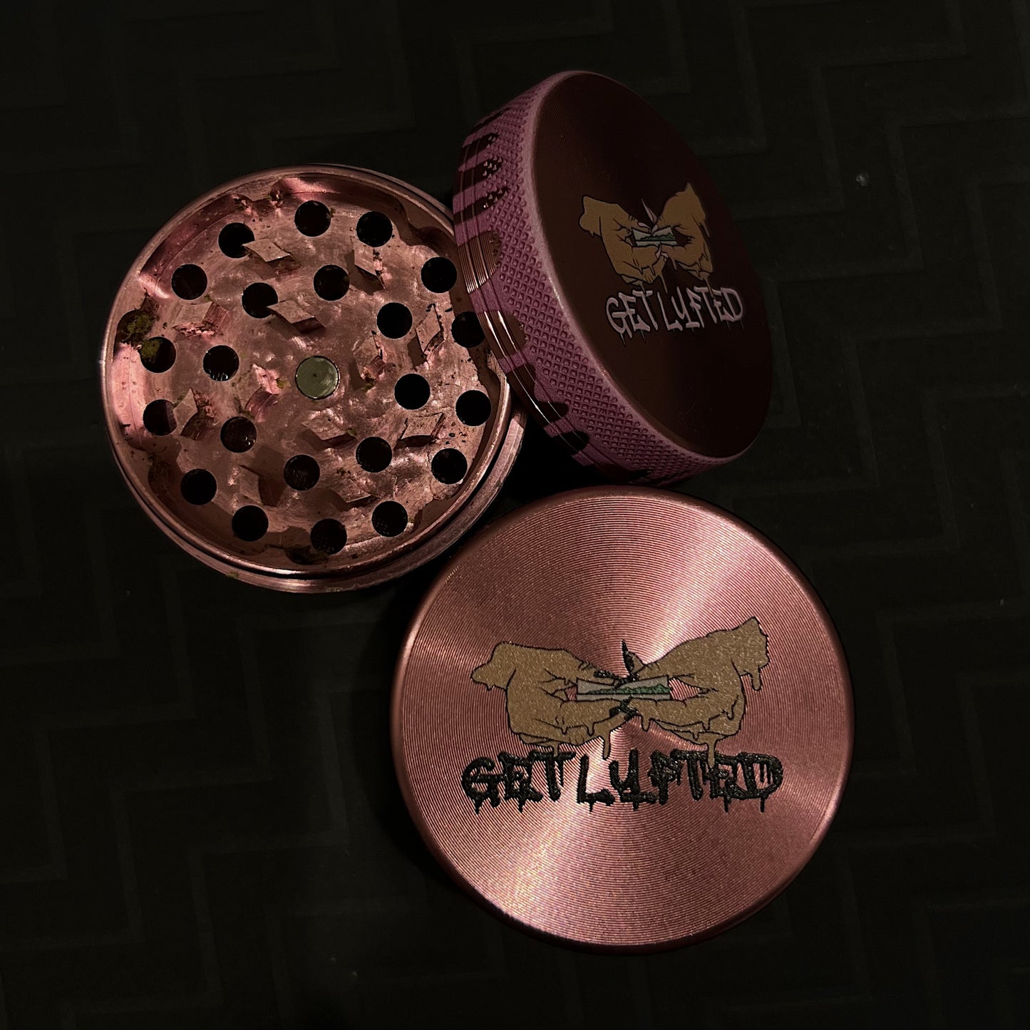 Grinder (Rose Gold with Black)