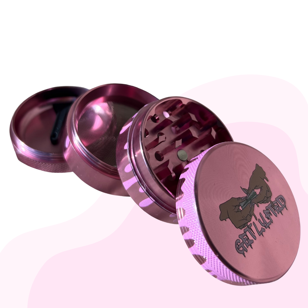 Grinder (Rose Gold with Pink)