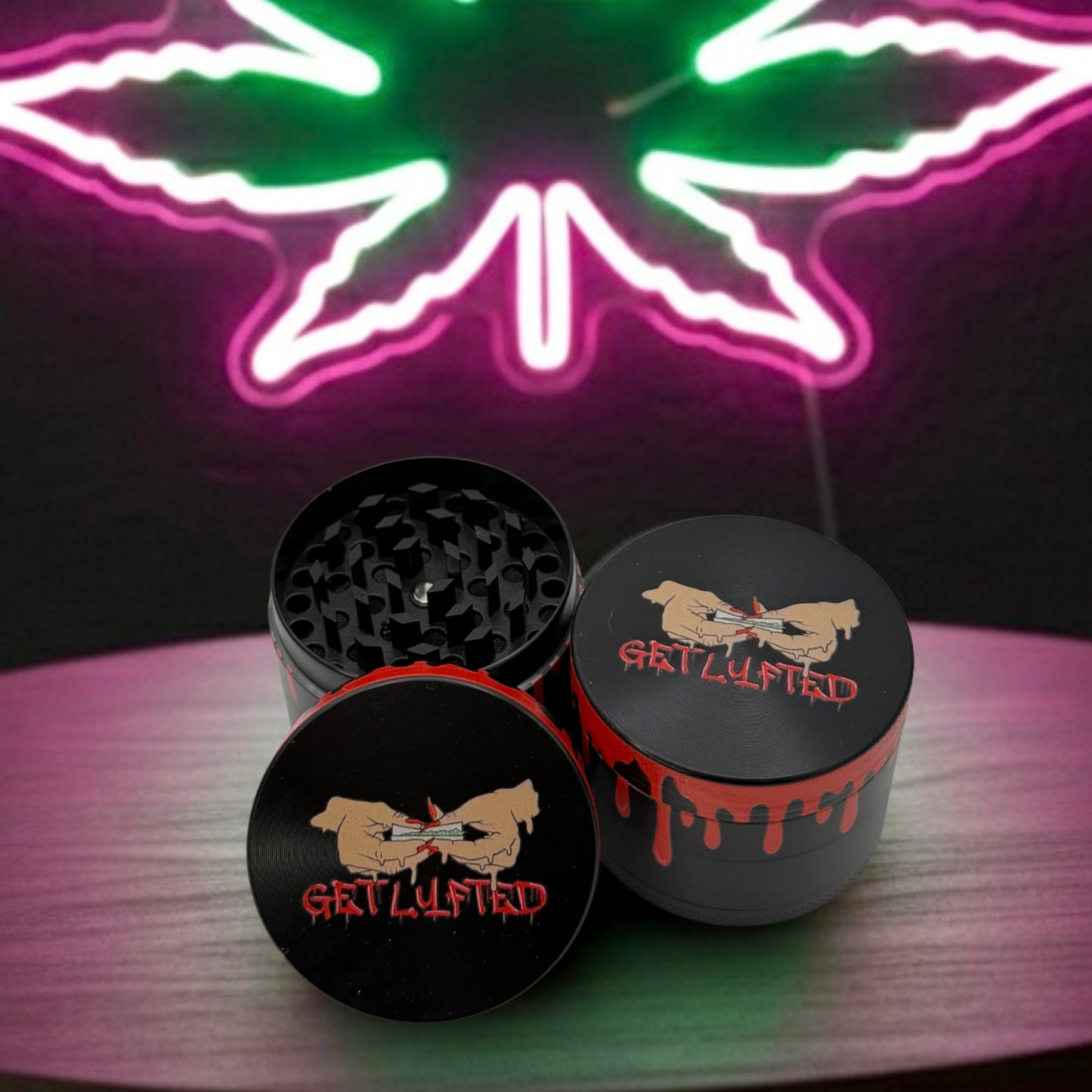 Grinder (Black & Red)