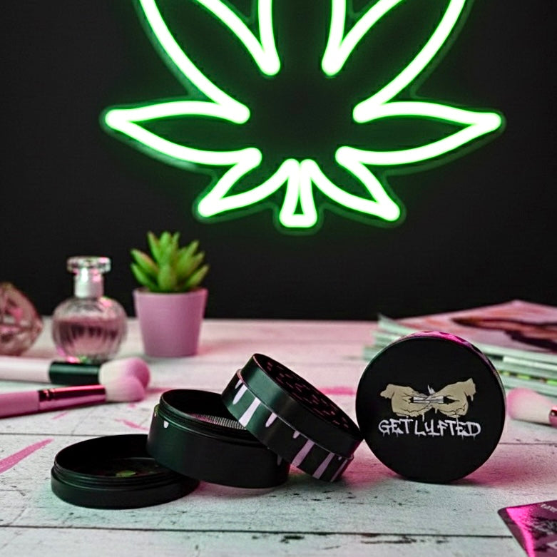 Grinder (Black & Pink)