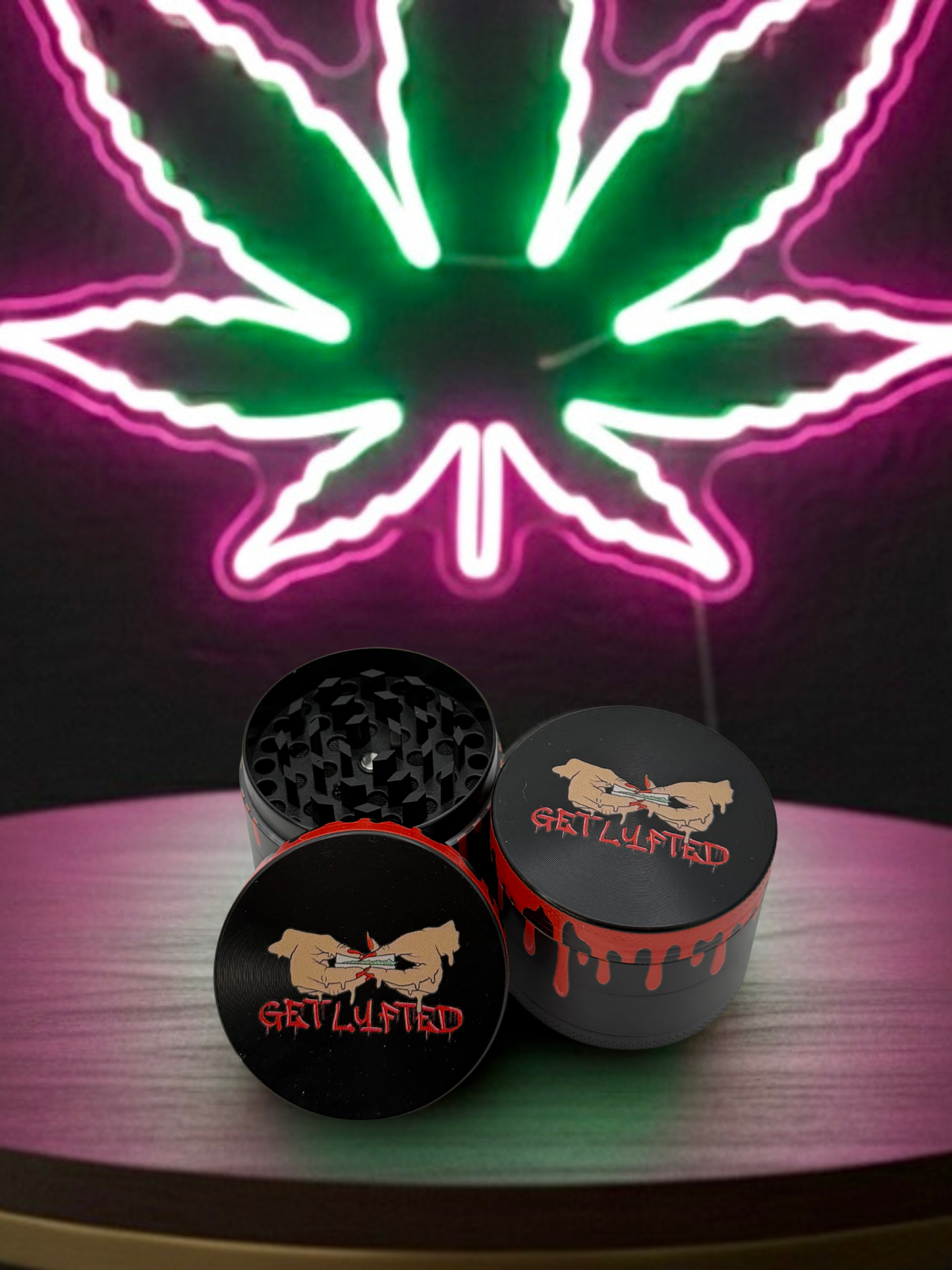 Grinder (Black & Red)