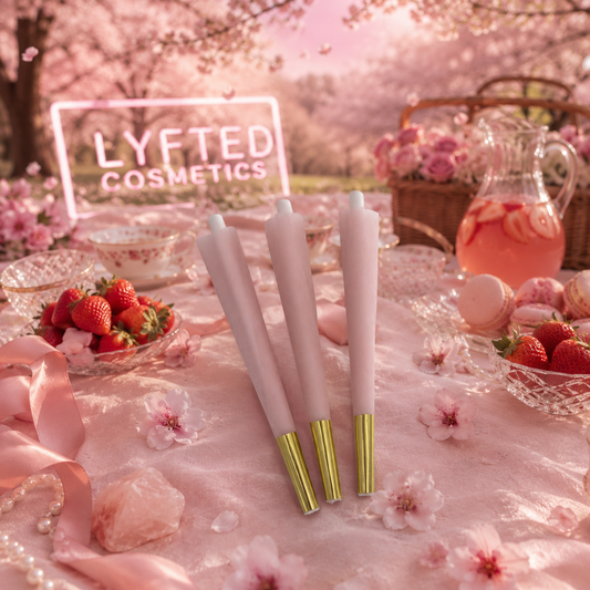 Cozy Cones (Baby Pink with Gold Filter Tips)