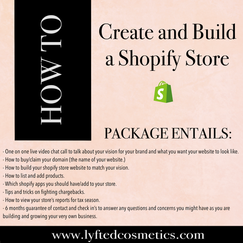HOW TO CREATE AND BUILD A SHOPIFY STORE