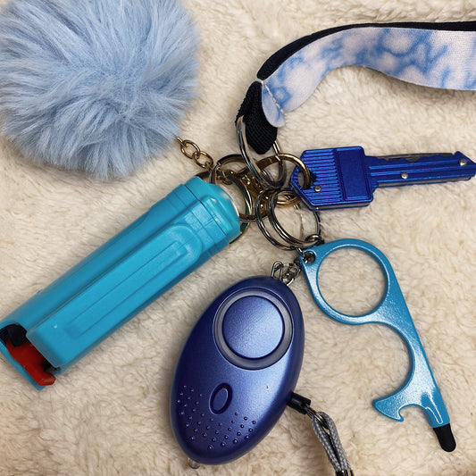 Self Defense Keychain (Blue)