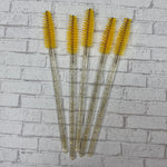 Lash Brush (Yellow Glitter)