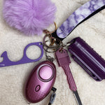 Self Defense Keychain (Purple)