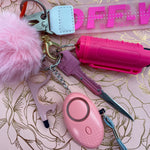 Self Defense Key Chain (OFF Pink)